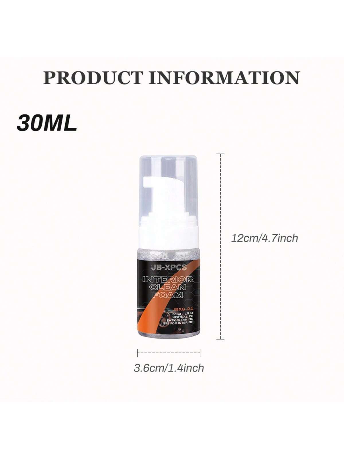 Interieur Reiniger Schuim Spray