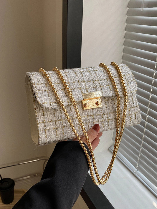 Klep gold handbag