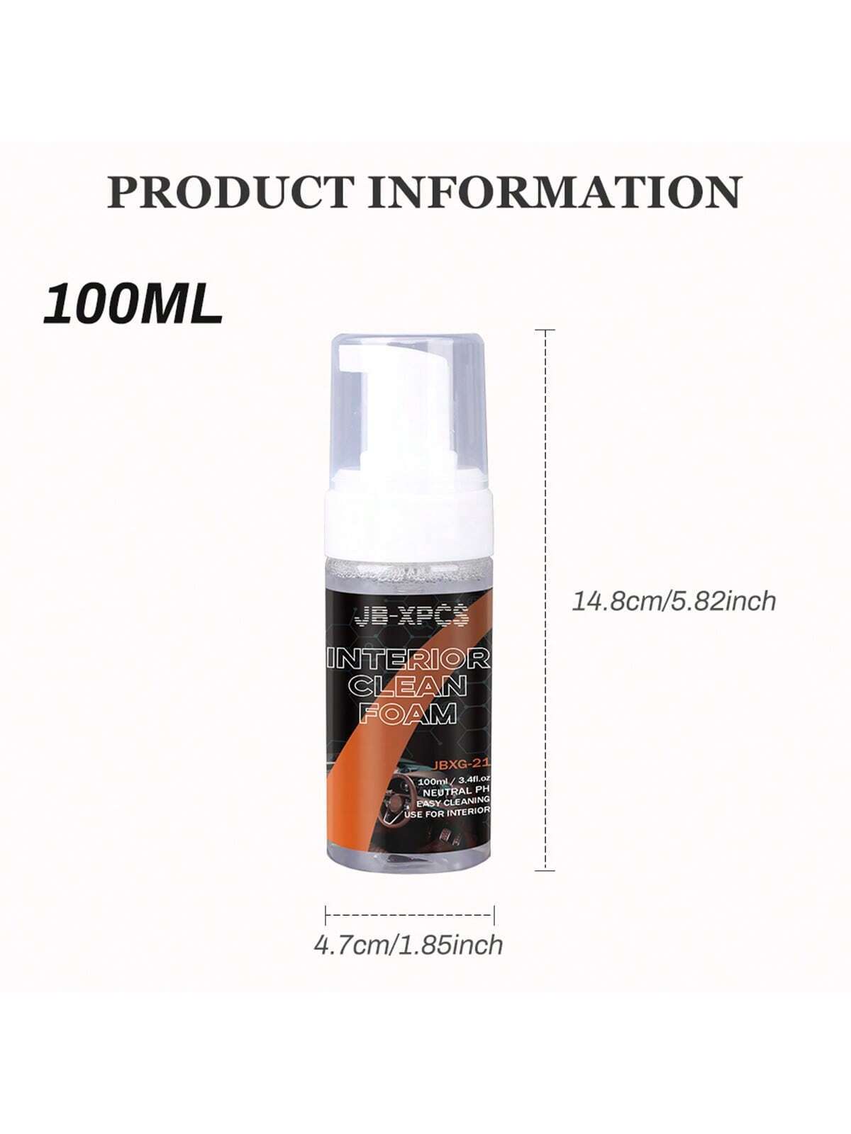 Interieur Reiniger Schuim Spray