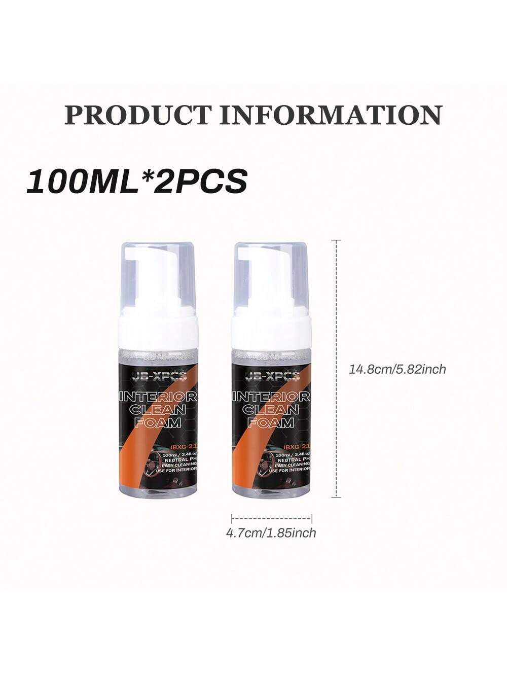 Interieur Reiniger Schuim Spray