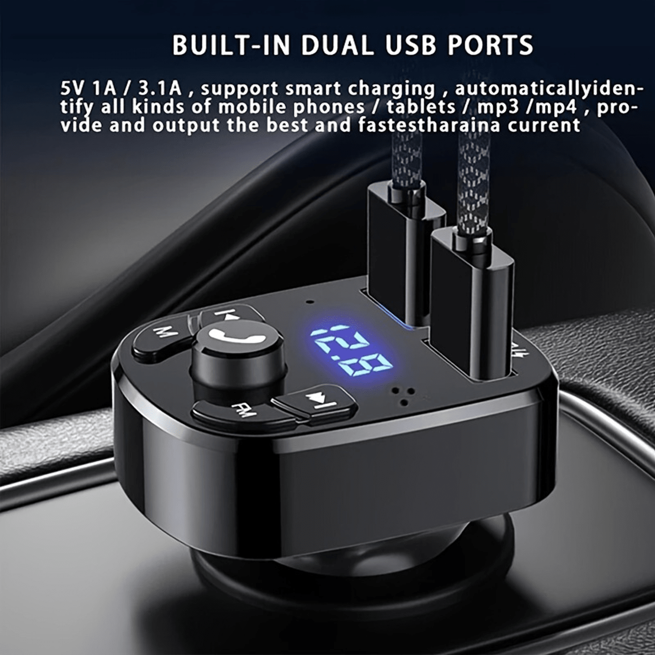 Auto Mp3 speler dual