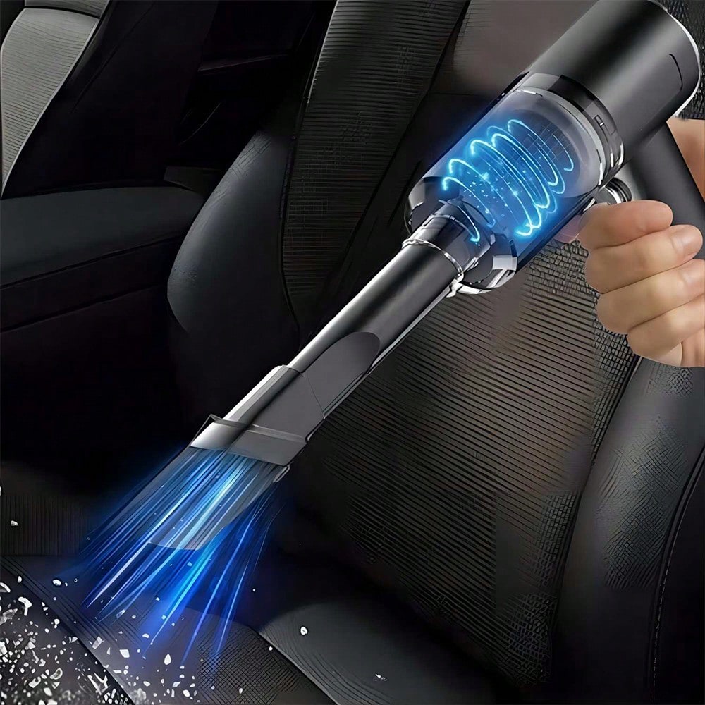 Handige stofzuiger voor auto - Oplaadbaar