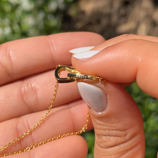 ENGRAVED HEART NECKLACE + BOX